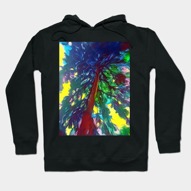 Explosion of Color tree design Hoodie by Dturner29